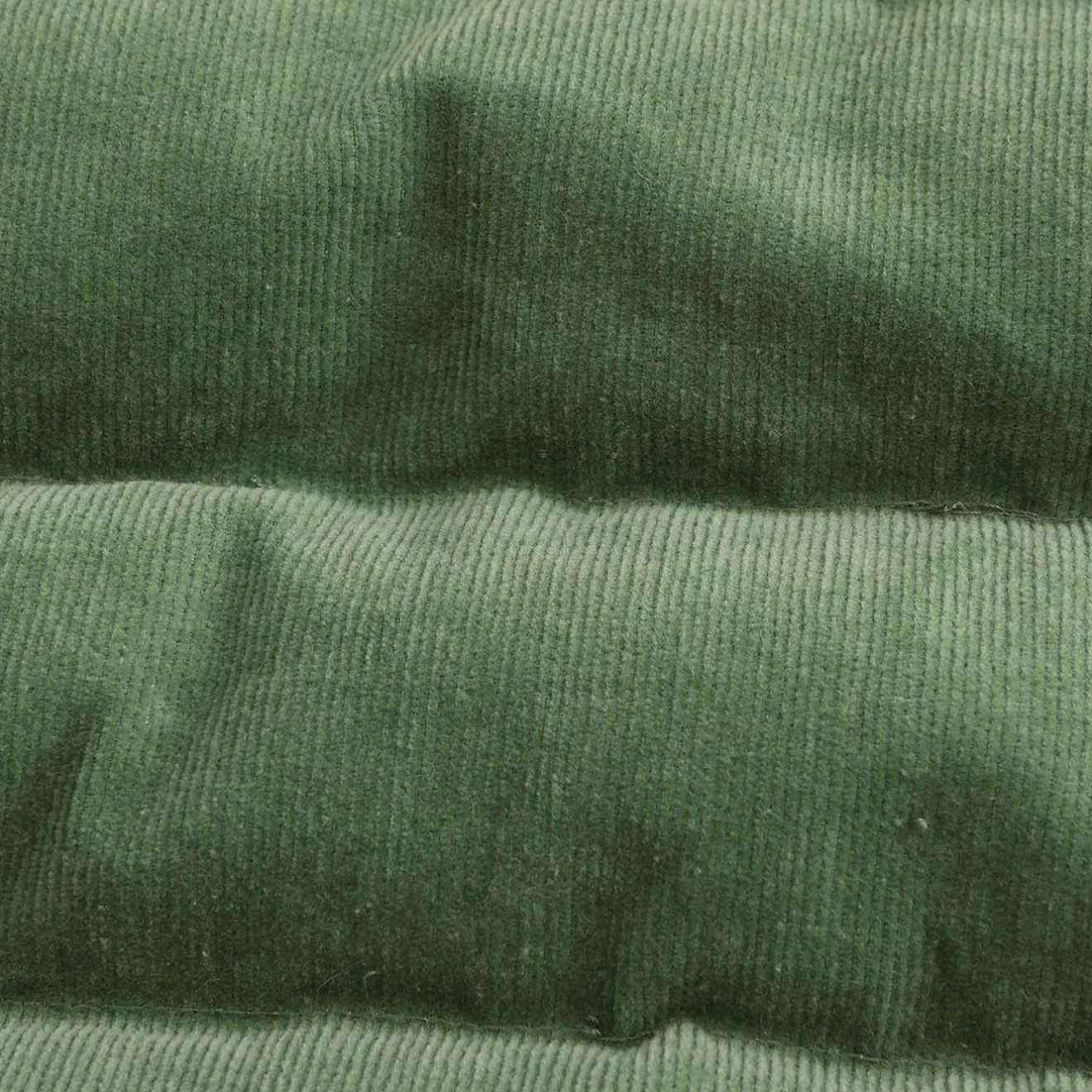Doudounes>SERGE BLANCO Damiano sleeveless men's down jacket in army-colored velvet | FAUVE