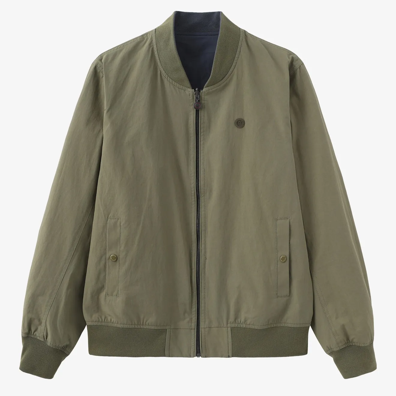 Manteaux & Vestes>SERGE BLANCO Danielo reversible blue and military bomber dark navy