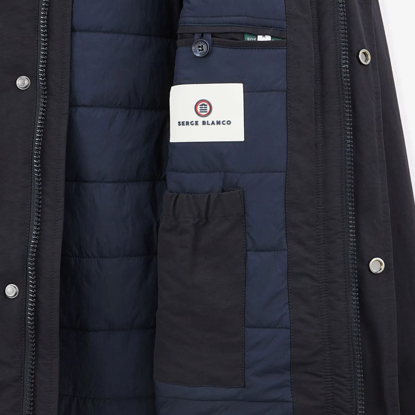 Manteaux & Vestes>SERGE BLANCO Dark Blue Aspen Jacket DARK NAVY