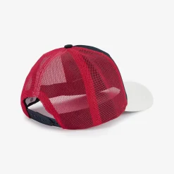 Casquettes Et Bobs>SERGE BLANCO Dark blue two-tone mesh trucker cap MARINE