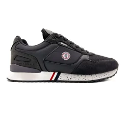 Sneakers|Collection Chamonix>SERGE BLANCO Dark Grey Chamonix Sneaker JAUNE
