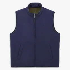Manteaux & Vestes>SERGE BLANCO Daytona Ultralight Dark Navy Sleeveless Jacket TECK
