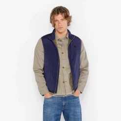 Manteaux & Vestes>SERGE BLANCO Daytona Ultralight Dark Navy Sleeveless Jacket TECK