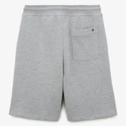 Shorts & Bermudas>SERGE BLANCO Grey fleece shorts NOIR
