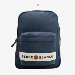 Sacs À Dos|Le Sportif>SERGE BLANCO GYM dark navy backpack MILITAIRE