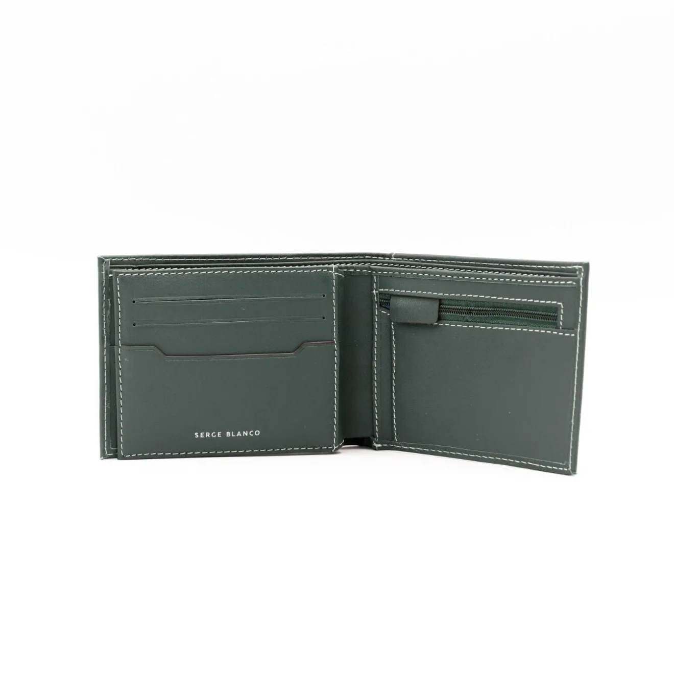 Maroquinerie>SERGE BLANCO Illinois Card Holder CHOCOLAT