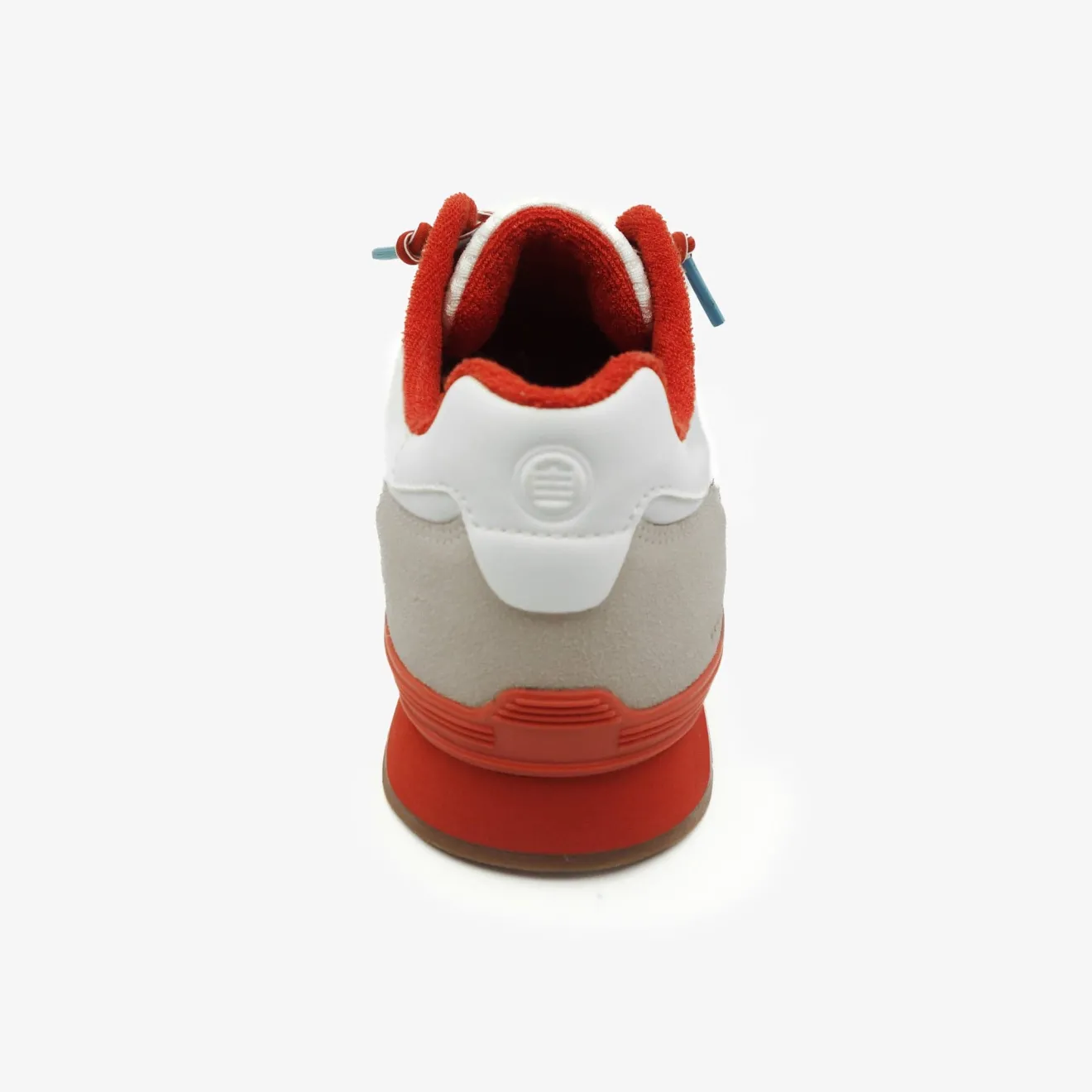 Collection Isola>SERGE BLANCO Isola coral orange sneaker NOIR