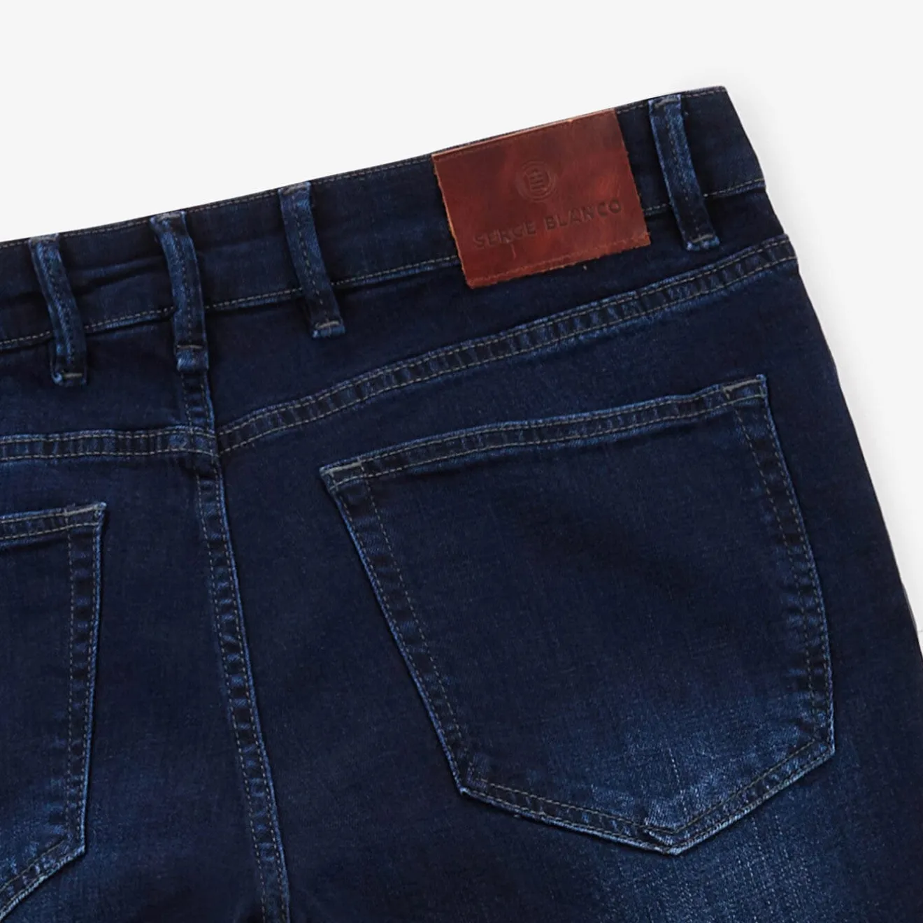 Pantalons>SERGE BLANCO Jean 330 tapered cut DENIM