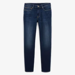 Pantalons>SERGE BLANCO Jeans 325 slim powertwist rinse dark blue MASTIC