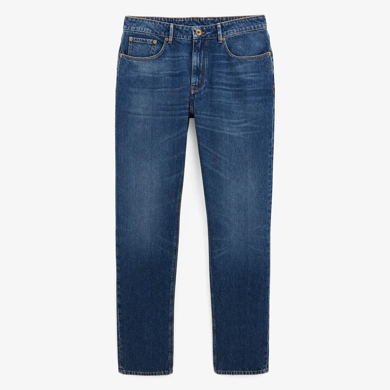 Pantalons>SERGE BLANCO Jeans 331 tappered fit stone blue DARK BLUE