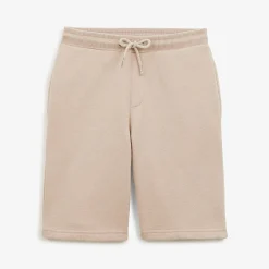 Vêtements>SERGE BLANCO Junior Basile fleece shorts in heather BEIGE