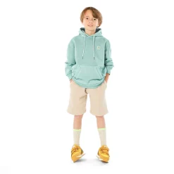 Vêtements>SERGE BLANCO Junior Basile fleece shorts in heather BEIGE