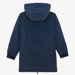 Vêtements>SERGE BLANCO Junior Cap Finistère dark blue long parka ROYAL