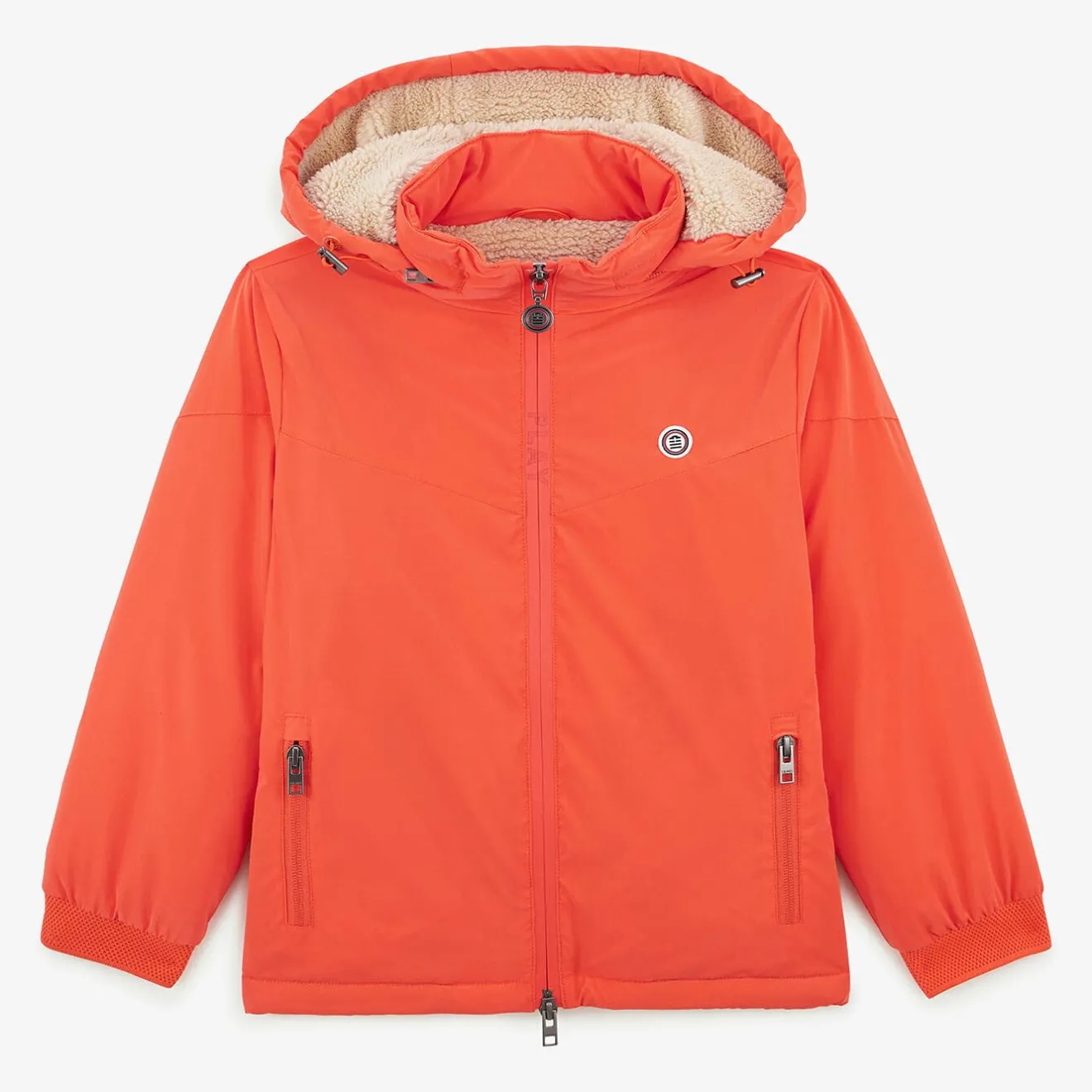 Vêtements>SERGE BLANCO Junior CAP HORN winter orange copper parka BLEUNUIT
