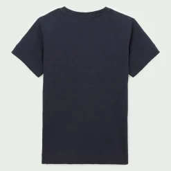 T-shirts>SERGE BLANCO Junior dark blue jersey t-shirt MILITAIRE