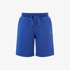 Vêtements>SERGE BLANCO Junior royal blue fleece Bermuda shorts GAZON