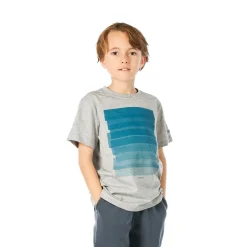 Vêtements|T-shirts>SERGE BLANCO Junior Terry T-shirt in heather grey MARINE
