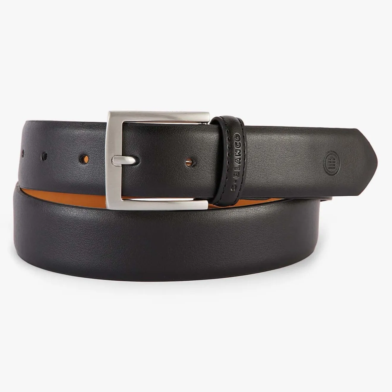 Maroquinerie>SERGE BLANCO Leather belt NOIR