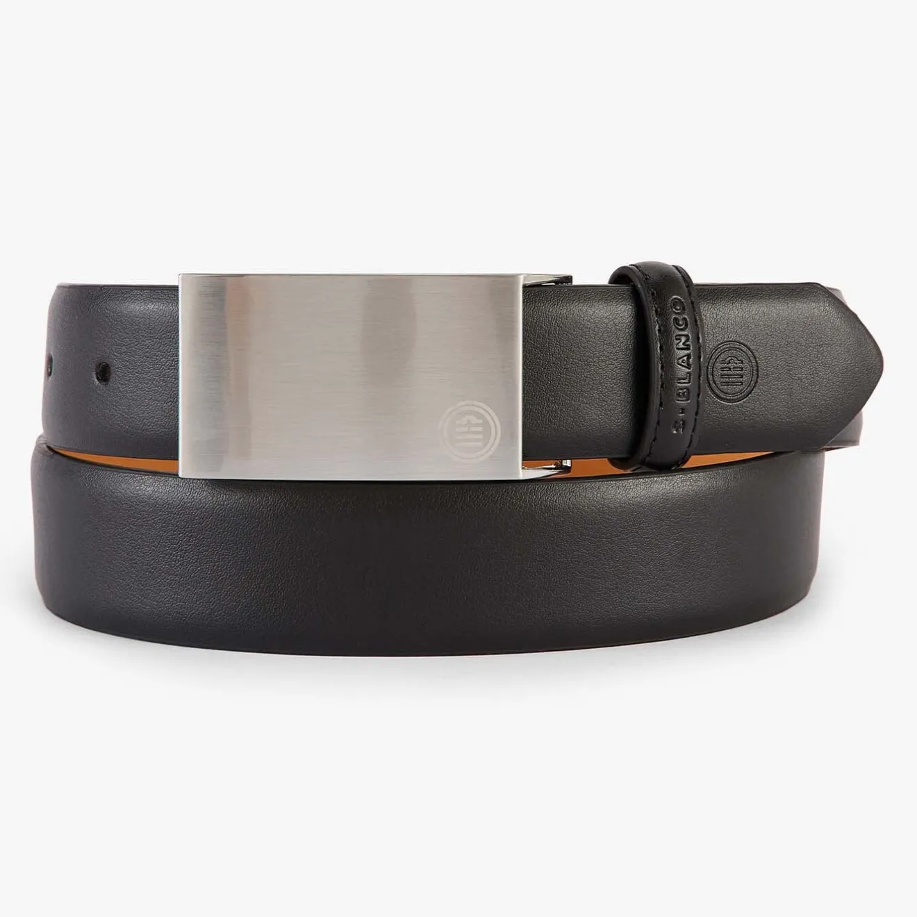 Maroquinerie>SERGE BLANCO Leather belt NOIR