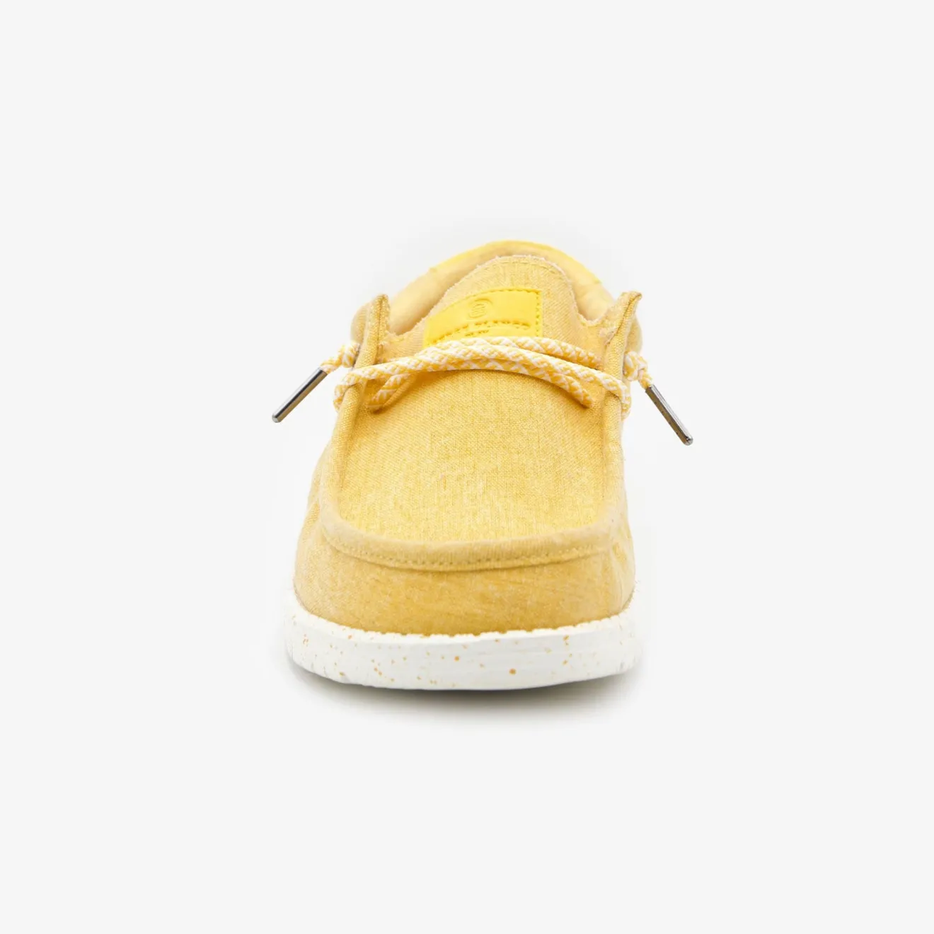 Chaussures Bateau|Daddy Cool>SERGE BLANCO Lemon yellow Saint-Jean boat shoe ORANGE