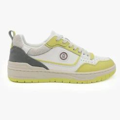 Collection La Vernaz>SERGE BLANCO Lemon yellow Vernaz sneaker NATION