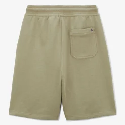 Shorts & Bermudas>SERGE BLANCO Light khaki green fleece shorts DARKBLUE