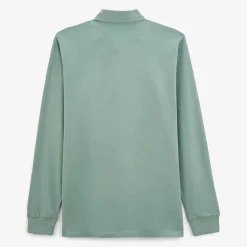 Maillots De Rugby|Polos>SERGE BLANCO Loevan Long Sleeve Rugby Jersey Almond Green | ARDOISE