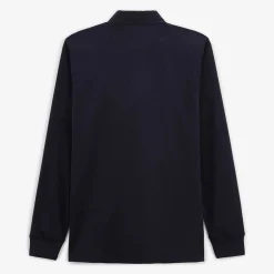 Maillots De Rugby|Polos>SERGE BLANCO Loevan long-sleeved rugby jersey in dark navy jersey CIEL