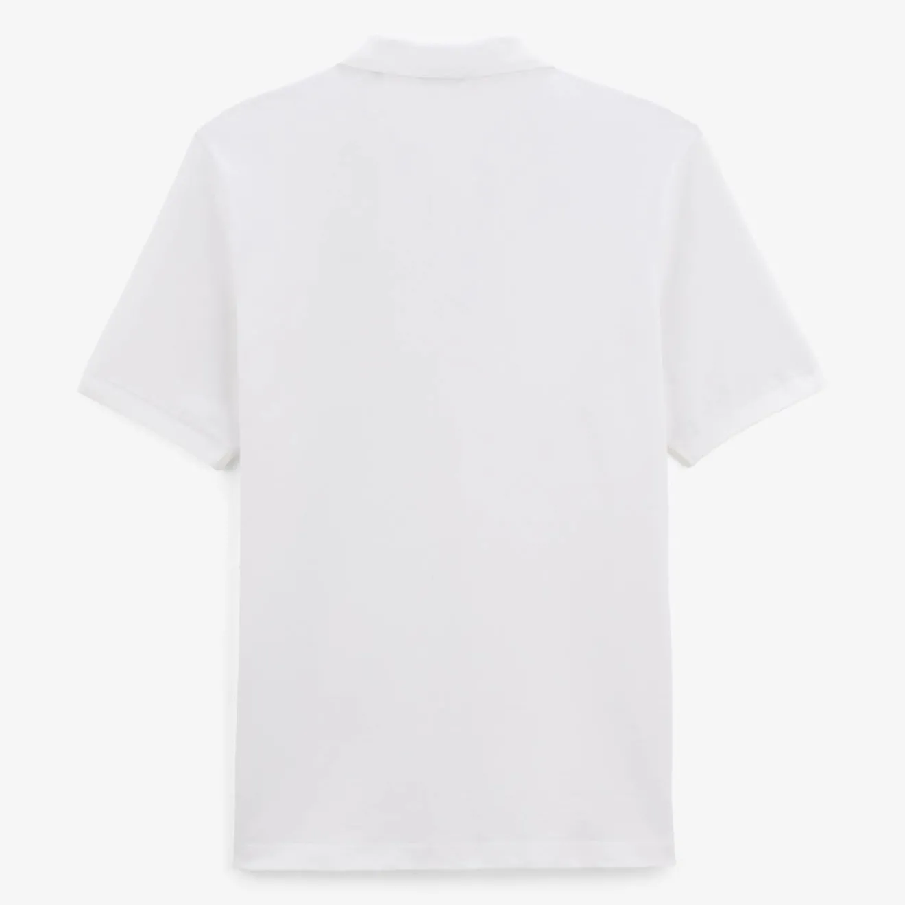 Crazy Logo|Polos>SERGE BLANCO London pique short-sleeved polo shirt with white cherry embroidery ARDOISE