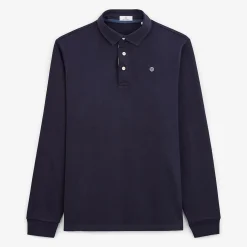 Maillots De Rugby|Polos>SERGE BLANCO Lony dark navy short-sleeved rugby jersey NOIR
