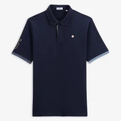 Maillots De Rugby|Polos>SERGE BLANCO Luis short-sleeved rugby jersey in midnight blue BLEU NUIT