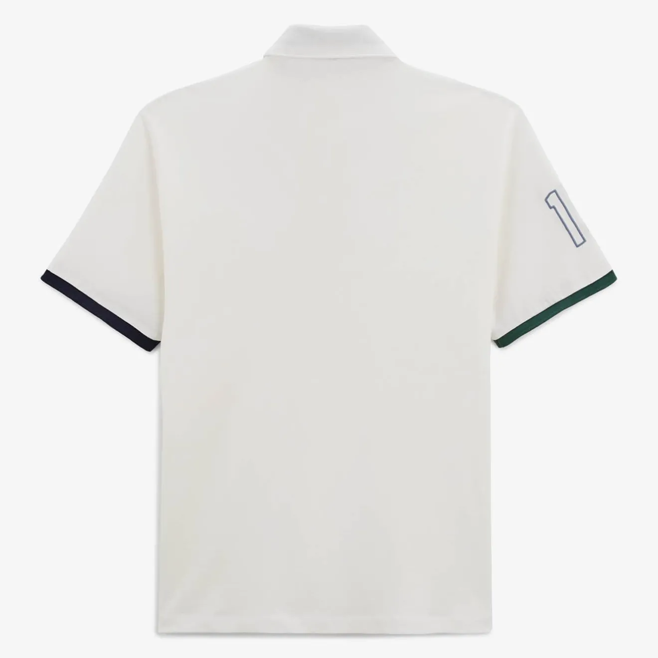 Maillots De Rugby|Polos>SERGE BLANCO Luis white short-sleeved rugby jersey dark navy