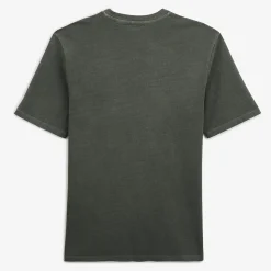 Ligne Play|T-shirts>SERGE BLANCO Men's Anthracite Grey Tim T-shirt with Chest Pocket | dark navy