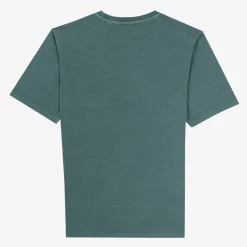 Ligne Play|T-shirts>SERGE BLANCO Men's Green Tim Mint T-shirt with Chest Pocket | BLANC