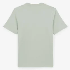 T-shirts>SERGE BLANCO Men's Pearl Grey Théo Round Neck T-shirt | BEIGE CHINÉ