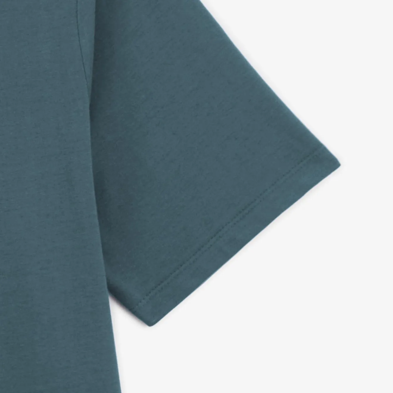 T-shirts|Daddy Cool>SERGE BLANCO Men's Theo Blue Denim Crew Neck T-Shirt | TILLEUL