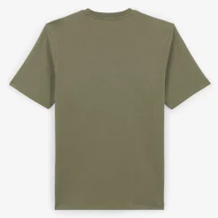 T-shirts|Tel Père, Tel Fils>SERGE BLANCO Men's Theo Khaki Teak Round Neck T-shirt | CIEL