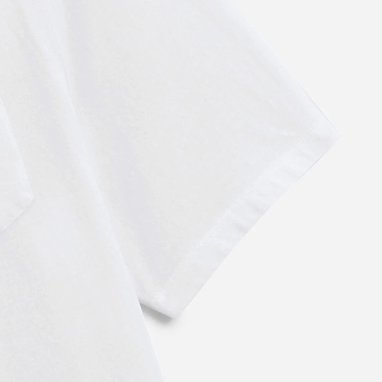 Ligne Play|T-shirts>SERGE BLANCO Men's White Tim T-shirt with Chest Pocket | TECK