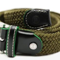 Maroquinerie>SERGE BLANCO Military braided belt MARINE