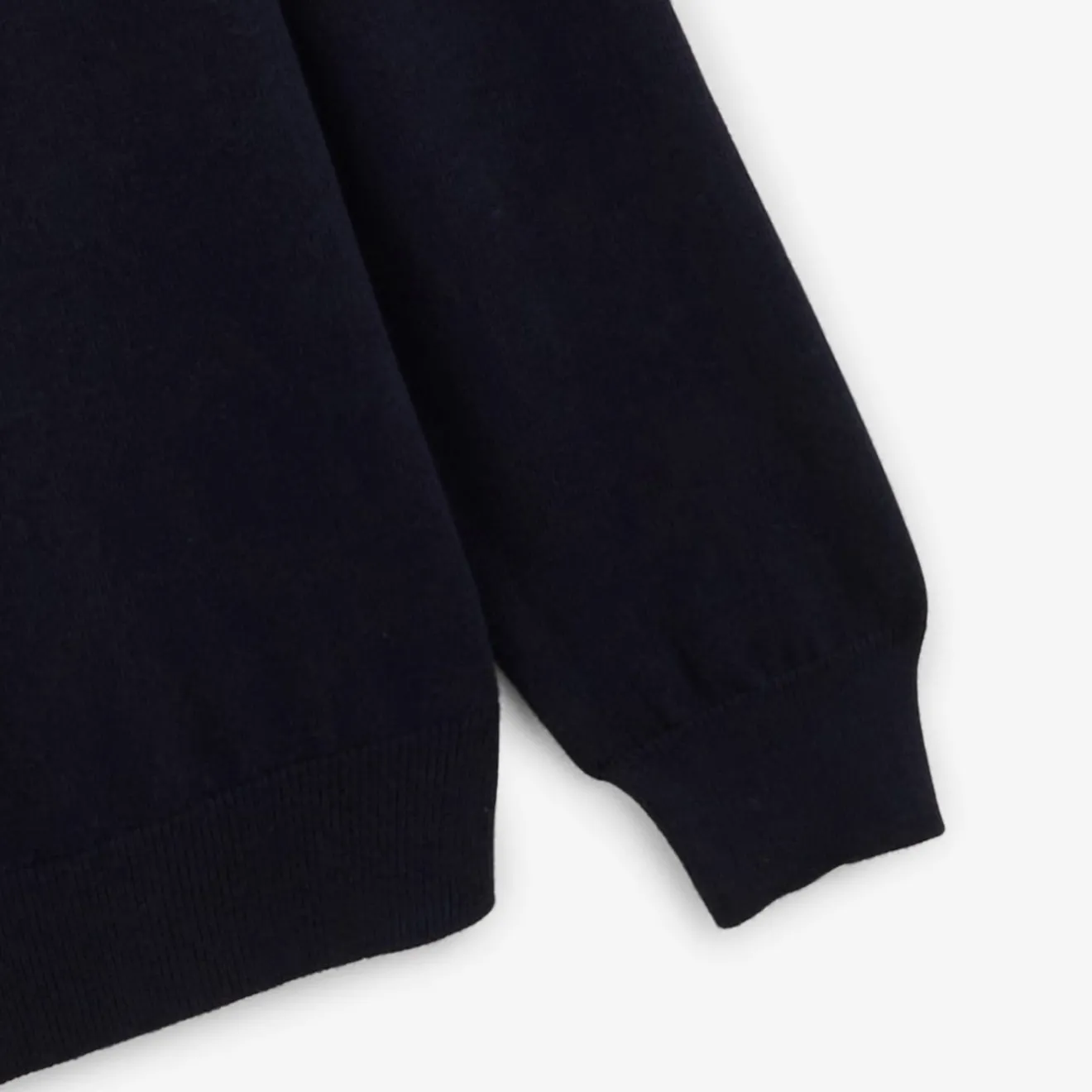 Pulls>SERGE BLANCO Morgan dark navy zipped vest ORANGE