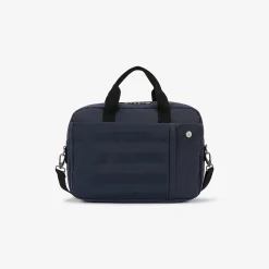 Sacoches D'ordinateur|Sacoches>SERGE BLANCO Navy blue briefcase and computer bag CHOCOLAT