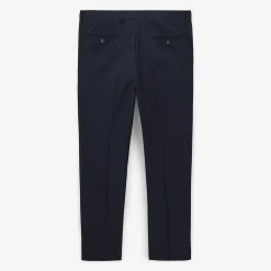 Pantalons>SERGE BLANCO Navy blue city pants BEIGE