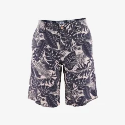 Shorts & Bermudas>SERGE BLANCO Navy blue printed Bermuda shorts PAILLE