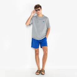 Maillots De Bain>SERGE BLANCO Nestor royal blue two-tone swim shorts DARK NAVY