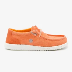 Chaussures Bateau|Daddy Cool>SERGE BLANCO Orange Saint-Jean boat shoe DARK NAVY