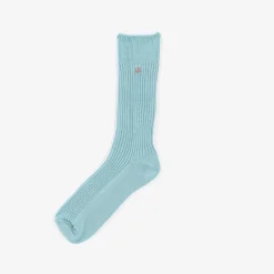 Sous-vêtements|L'audacieux>SERGE BLANCO Pack of 3 pairs of plain sky blue socks ABRICOT