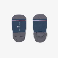 Sous-vêtements|Daddy Cool>SERGE BLANCO Pack of 3 pairs of slate gray invisible socks COLORISASSORT