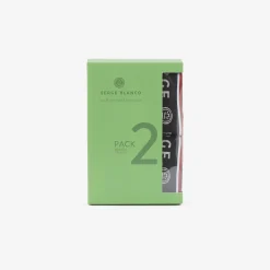 Sous-vêtements>SERGE BLANCO Pack of 2 plain black cotton boxers COLORISASSORT
