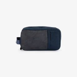 Maroquinerie>SERGE BLANCO PASSENGER navy blue toiletry bag CURRY