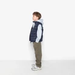 Doudounes Et Vestes>SERGE BLANCO Piumino Junior sleeveless navy blue down jacket MILITAIRE